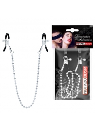 Оригинальные зажимы на соски с бусами - Notabu - купить с доставкой в Пушкино