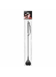 Черный стек с наконечником-сердечком - 54 см. - Notabu - купить с доставкой в Пушкино