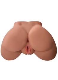 Кофейный мастурбатор-полуторс Perfect Ass Masturbator - Pipedream - в Пушкино купить с доставкой