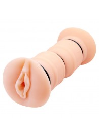 Телесный вибромастурбатор-вагина Michelle - Baile - в Пушкино купить с доставкой