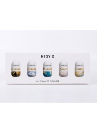 Набор из 5 мастурбаторов Hedy X5 Mixed - Svakom - в Пушкино купить с доставкой