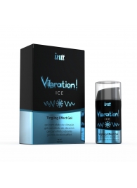 Жидкий интимный гель с эффектом вибрации Vibration! Ice - 15 мл. - INTT - купить с доставкой в Пушкино