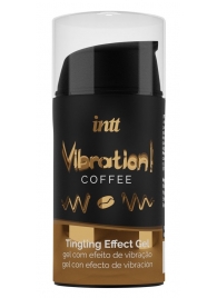 Жидкий интимный гель с эффектом вибрации Vibration! Coffee - 15 мл. - INTT - купить с доставкой в Пушкино