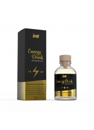 Массажный гель с согревающим эффектом Energy Drink - 30 мл. - INTT - купить с доставкой в Пушкино