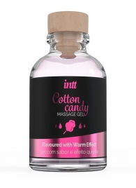 Массажный гель с согревающим эффектом Cotton Candy - 30 мл. - INTT - купить с доставкой в Пушкино