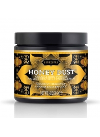 Пудра для тела Honey Dust Body Powder с ароматом кокоса и ананаса - 170 гр. - Kama Sutra - купить с доставкой в Пушкино