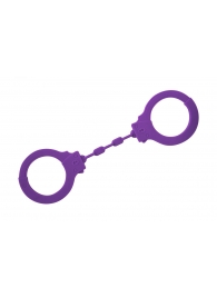 Фиолетовые силиконовые поножи Limitation - Lola Games - купить с доставкой в Пушкино