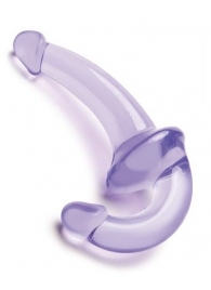 Фиолетовый безремневой страпон Strapless Strap-On - Lux Fetish - купить с доставкой в Пушкино