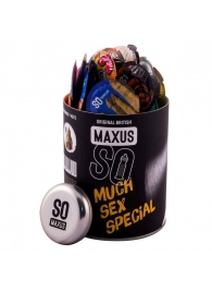 Текстурированные презервативы в кейсе MAXUS So Much Sex - 100 шт. - Maxus - купить с доставкой в Пушкино