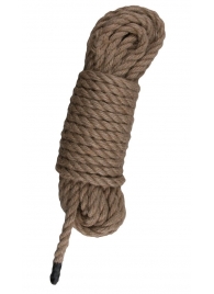 Пеньковая веревка для связывания Hemp Rope - 5 м. - Easy toys - купить с доставкой в Пушкино