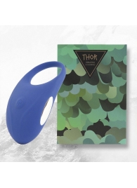 Синее кольцо с вибрацией Thor Cockring - FeelzToys - в Пушкино купить с доставкой