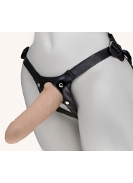 Пустотелый фаллопротез MEN STYLE - 17,5 см. - LOVETOY (А-Полимер) - купить с доставкой в Пушкино