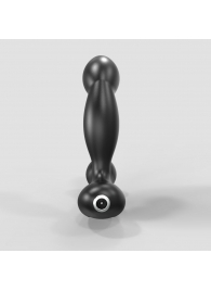 Черный вибромассажер простаты и промежности Prostate Pro с пультом ДУ - Bathmate - в Пушкино купить с доставкой