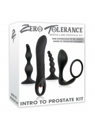 Набор стимуляторов простаты Intro To Prostate Kit - Zero Tolerance - в Пушкино купить с доставкой