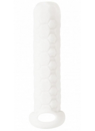 Белый фаллоудлинитель Homme Long - 13,5 см. - Lola Games - в Пушкино купить с доставкой