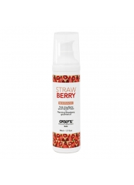 Разогревающее массажное масло  с ароматом клубники Gourmet Strawberry - 50 мл. - Exsens - купить с доставкой в Пушкино