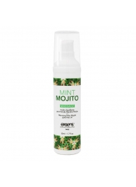 Разогревающее массажное масло с ароматом мохито Gourmet Mint Mojito - 50 мл. - Exsens - купить с доставкой в Пушкино