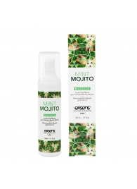 Разогревающее массажное масло с ароматом мохито Gourmet Mint Mojito - 50 мл. - Exsens - купить с доставкой в Пушкино