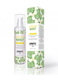 Разогревающее массажное масло Gourmet Spearmint Organic с органическими ингредиентами - 50 мл. - Exsens - купить с доставкой в Пушкино