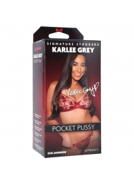 Мастурбатор-вагина Karlee Grey ULTRASKYN Pocket Pussy - Doc Johnson - в Пушкино купить с доставкой