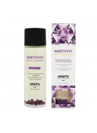 Органическое массажное масло AMETHYST SWEET ALMOND - 100 мл. - Exsens - купить с доставкой в Пушкино