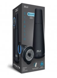 Вибрирующий смарт-мастурбатор ZOLO STEALTH - Zolo - в Пушкино купить с доставкой