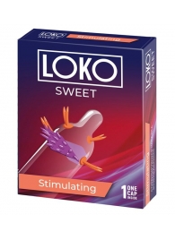 Стимулирующая насадка на пенис LOKO SWEET с возбуждающим эффектом - Sitabella - в Пушкино купить с доставкой