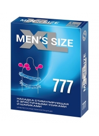 Стимулирующая насадка на пенис MEN SIZE 777 - Sitabella - в Пушкино купить с доставкой