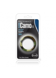 Эрекционное кольцо камуфляжной расцветки Silicone Camo Cock Ring - Blush Novelties - в Пушкино купить с доставкой
