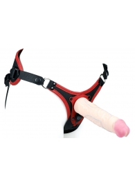 Пояс унисекс UNISEX Style с 2 насадками - LOVETOY (А-Полимер) - купить с доставкой в Пушкино