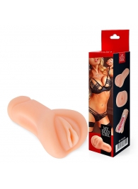 Телесный реалистичный мастурбатор в виде вагины - Bior toys - в Пушкино купить с доставкой