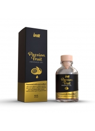 Массажный гель с ароматом маракуйи Passion Fruit - 30 мл. - INTT - купить с доставкой в Пушкино