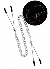 Регулируемые зажимы для сосков Sweet Caress Nipple Chain - Sweet Caress - купить с доставкой в Пушкино