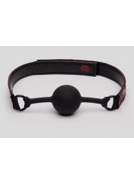 Кляп-шар на двусторонних ремешках Reversible Silicone Ball Gag - Fifty Shades of Grey - купить с доставкой в Пушкино