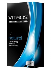 Классические презервативы VITALIS PREMIUM natural - 12 шт. - Vitalis - купить с доставкой в Пушкино
