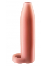 Телесная насадка Real Feel Enhancer XL - 17 см. - Pipedream - в Пушкино купить с доставкой