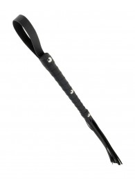 Чёрная плетка Deluxe Cat O  Nine - 62 см. - Pipedream - купить с доставкой в Пушкино