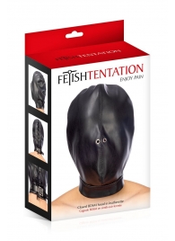 Маска-шлем на голову с отверстиями для дыхания - Fetish Tentation - купить с доставкой в Пушкино