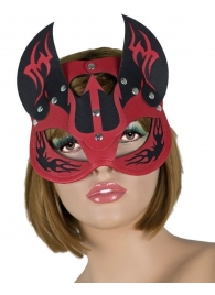 Маска дьяволицы с рожками - LOVETOY (А-Полимер) - купить с доставкой в Пушкино