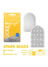 Карманный мастурбатор Spark Beads - Tenga - в Пушкино купить с доставкой