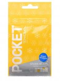 Карманный мастурбатор Spark Beads - Tenga - в Пушкино купить с доставкой