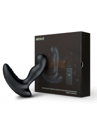 Черный вибромассажер простаты и промежности Nexus Ride - 14 см. - Nexus Range - в Пушкино купить с доставкой