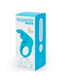 Голубое эрекционное виброкольцо Happy Rabbit Rechargeable Rabbit Cock Ring - Happy Rabbit - в Пушкино купить с доставкой