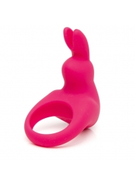 Розовое эрекционное виброкольцо Happy Rabbit Rechargeable Rabbit Cock Ring - Happy Rabbit - в Пушкино купить с доставкой