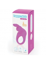 Фиолетовое эрекционное виброкольцо Happy Rabbit Rechargeable Rabbit Cock Ring - Happy Rabbit - в Пушкино купить с доставкой