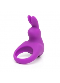 Фиолетовое эрекционное виброкольцо Happy Rabbit Rechargeable Rabbit Cock Ring - Happy Rabbit - в Пушкино купить с доставкой