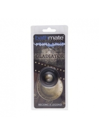 Чёрное эрекционное кольцо Gladiator - Bathmate - в Пушкино купить с доставкой