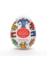 Мастурбатор-яйцо Keith Haring EGG DANCE - Tenga - в Пушкино купить с доставкой