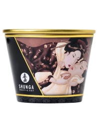 Массажная свеча Intoxicatin Chocolate с ароматом шоколада - 170 мл. - Shunga - купить с доставкой в Пушкино
