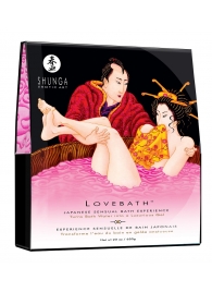 Соль для ванны Lovebath Dragon Fruit, превращающая воду в гель - 650 гр. - Shunga - купить с доставкой в Пушкино